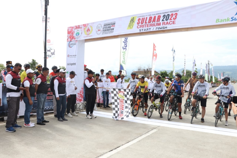 Apresiasi Sulbar National Criterium Race, Idris Harap jadi Ajang Pemicu Kebangkitan Sport Tourism